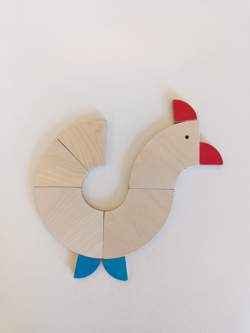 Montessori Hayvan Puzzle