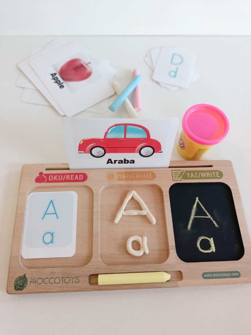 Montessori Okuma Yazma Hazırlık Seti Montessori Okuma Yazma Hazırlık Seti