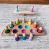 Peg Bebek Ve Gökkuşağı Tabla Eşleştirme 12'li Insan Figürleri (Waldorf) Peg Bebek Ve Gökkuşağı Tabla Eşleştirme 12'li Insan Figürleri (Waldorf)