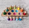 Peg Bebek Ve Gökkuşağı Tabla Eşleştirme 12'li Insan Figürleri (Waldorf) Peg Bebek Ve Gökkuşağı Tabla Eşleştirme 12'li Insan Figürleri (Waldorf)