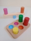 Montessori Eşleştirme Tablalı Silindirler 6 lı Montessori Eşleştirme Tablalı Silindirler 6 lı
