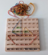 Geoboard Lastikli Şekiller Montessori Geometri